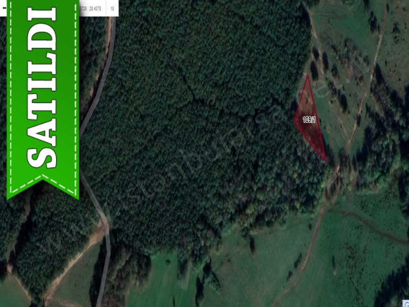 Çatalca Çiftlikköyde Satılık Tarla , 1,200 m2 Tek Tapu Yolu Var
