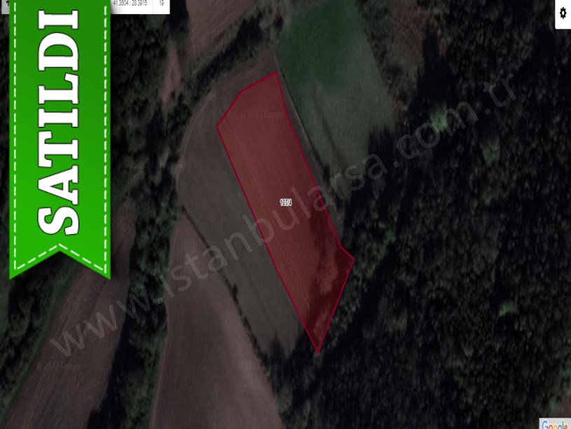 Çatalca Çiftlikköyde Satılık Tarla , 2,413 m2 Müstakil Yolu Var