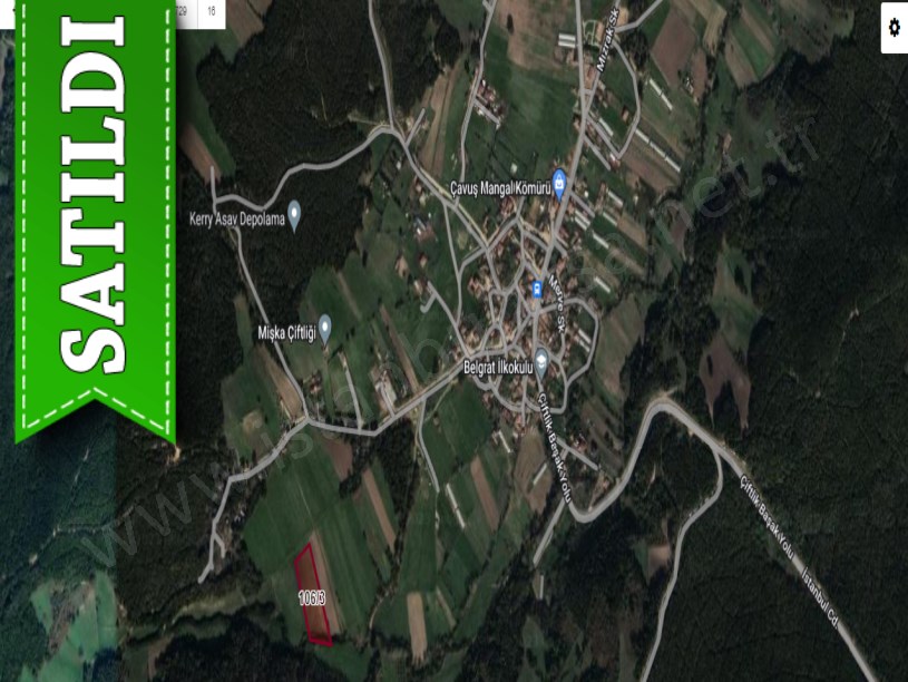 Çatalca Belgratta Satılık Arsa , 224 M2 Merkeze  Yakın