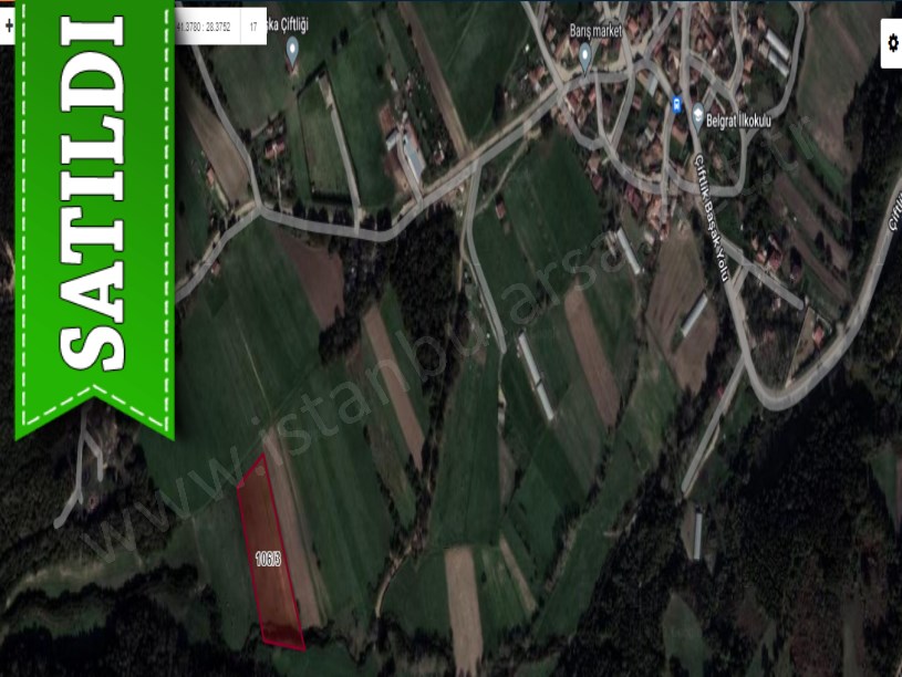 Çatalca Belgratta Satılık Arsa , 224 M2 Merkeze  Yakın