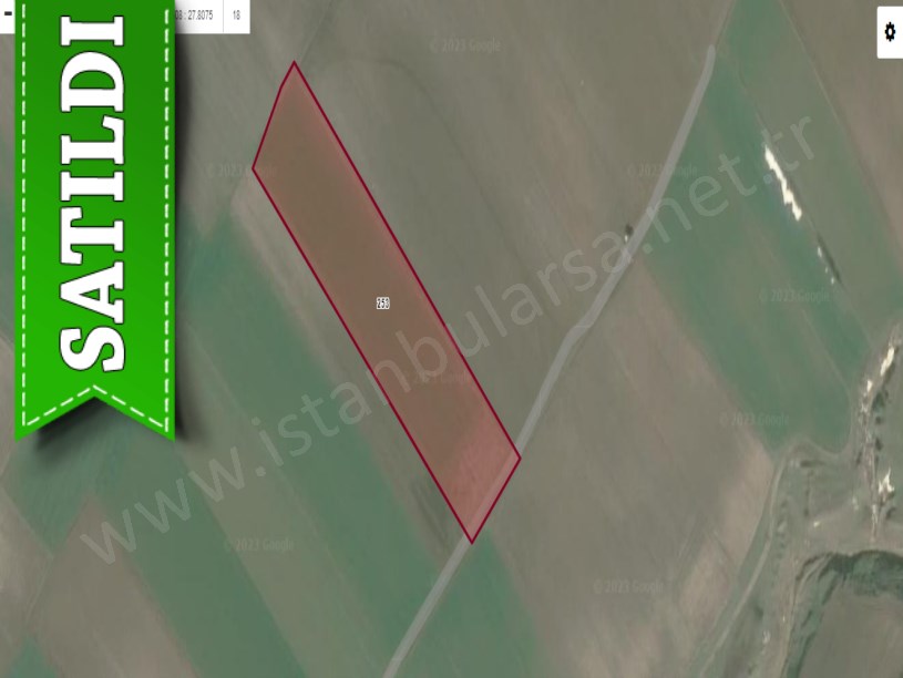 Tekirdağ Saray Yuvalıda Satılık Arsa , 1,732 M2 Çaplı Yolu Var