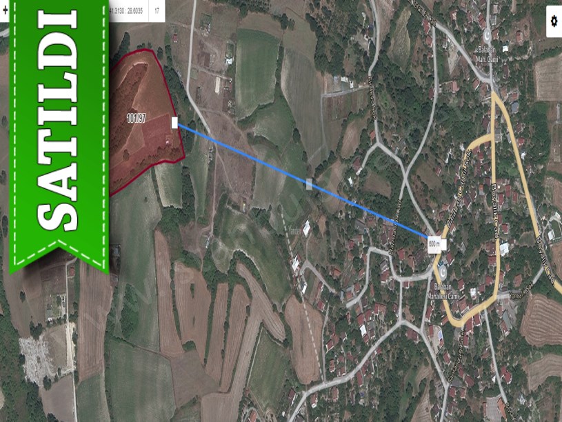 Arnavutköy Balabanda Satılık Arsa , 126 M2 Merkeze Yakın Yolu Var