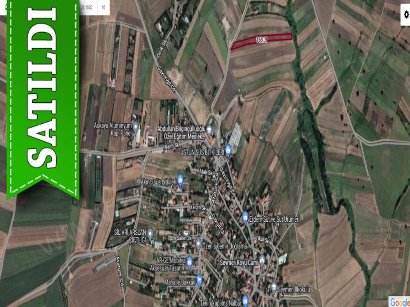 Silivri Seymende Satılık Arsa , 531 m2 Yolu Var 