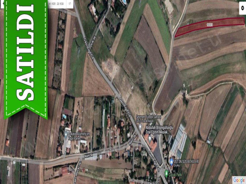 Silivri Seymende Satılık Arsa , 531 m2 Yolu Var 