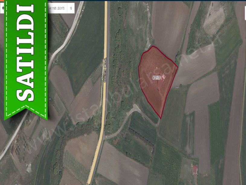 Silivri Değirmenköyde Satılık Arsa , 468 M2 Çevrili Çaplı Yolu Var