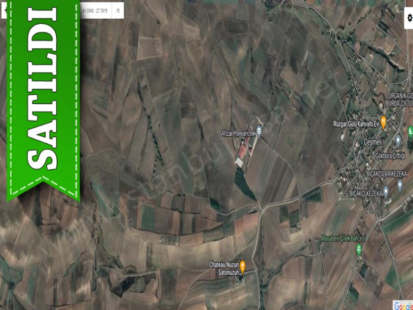 Tekirdağ Marmaraereğli Çeşmeli Mah Satılık Arsa , 160 M2 Hisseli 