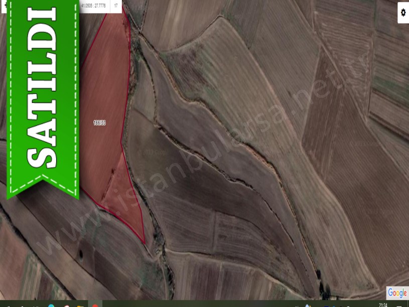 Tekirdağ Marmaraereğli Çeşmeli Mah Satılık Arsa , 160 M2 Hisseli 