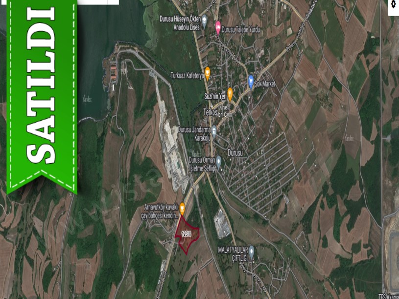 Arnavutköy Baklalıda Satılık Arsa , 300 m2 Cadde Cephe Hisseli 