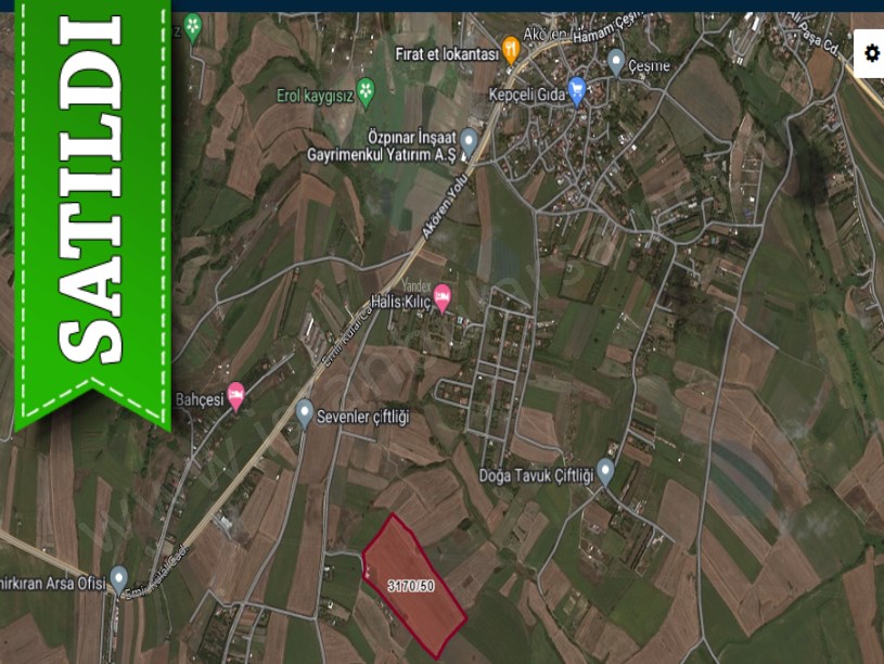 Silivri Akörende Satılık Arsa , 500 M2 Evlere Yakın Yolu Var