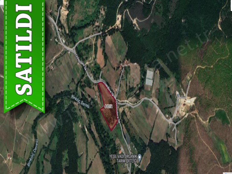 Çatalca Binkılıçta Satılık Arsa , 423 m2 Çaplı Etrafı Çevrili 