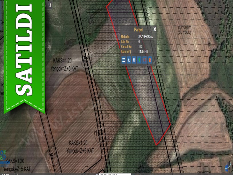 Arnavutköy Sazlıbosnada Satılık Arsa , 505 M2 Hisseli İmarlı  