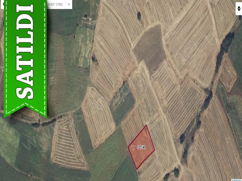 Kırklareli Pınarhisar Poyralı Köyünde Satılık Tarla , 2,089 m2 Müstakil Merkeze Yakın