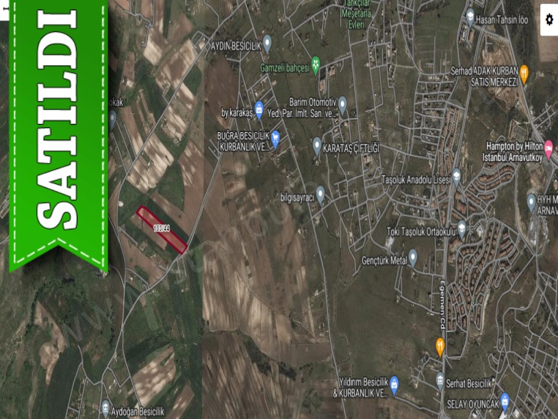 Arnavutköy Çilingirde Satılık Arsa , 290 M2 Yolu Var İmarlı