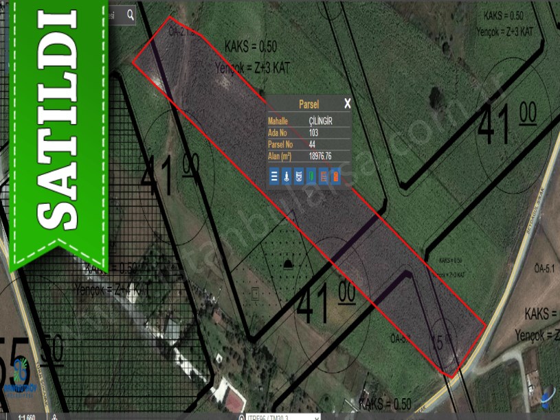 Arnavutköy Çilingirde Satılık Arsa , 290 M2 Yolu Var İmarlı