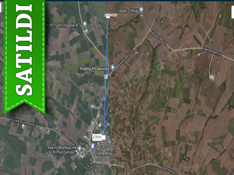 Silivri Fenerköyde Satılık Arsa , 370 m2 Çaplı Yolu Var