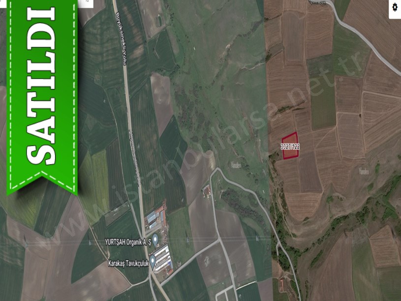 Silivri Fenerköyde Satılık Arsa , 370 m2 Çaplı Yolu Var