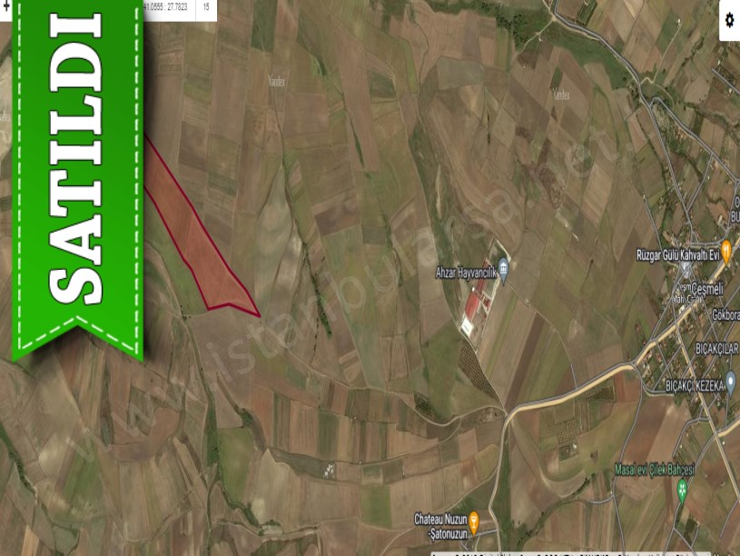 Tekirdağ Marmaraereğli Çeşmeli Mah Satılık Arsa , 665 m2 Yolu Var