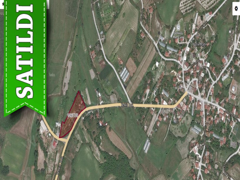 Çatalca Yazlıkköyde Satılık Arsa , 275 m2 Asfalt Caddeye Cephe 