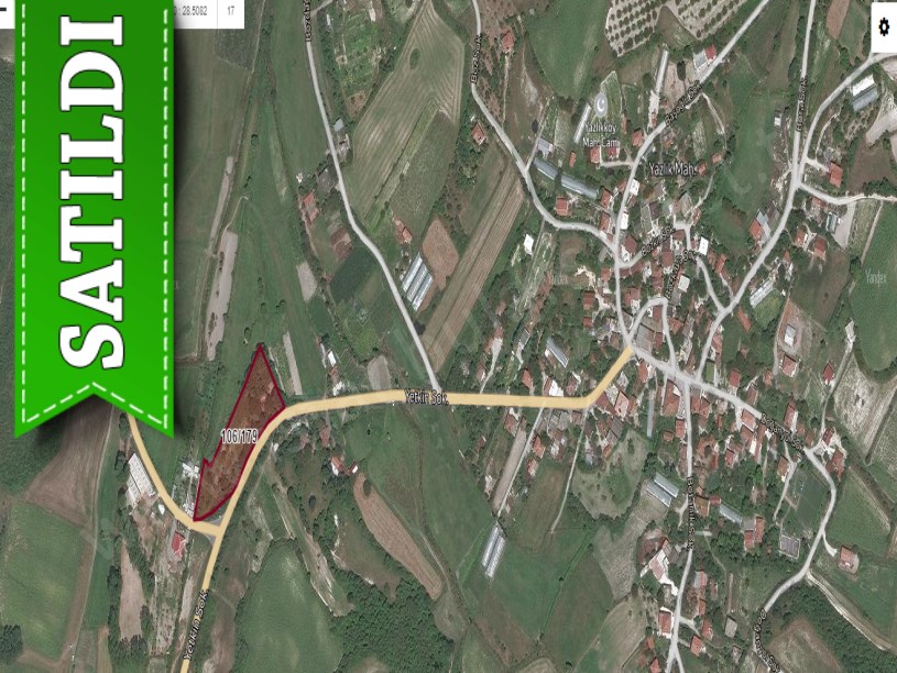 Çatalca Yazlıkköyde Satılık Arsa , 275 m2 Asfalt Caddeye Cephe 