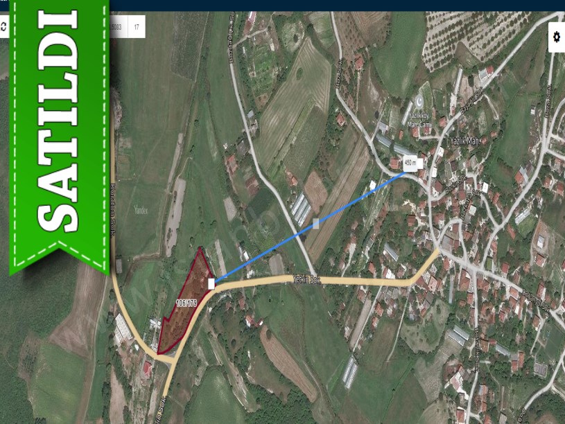 Çatalca Yazlıkköyde Satılık Arsa , 275 m2 Asfalt Caddeye Cephe 
