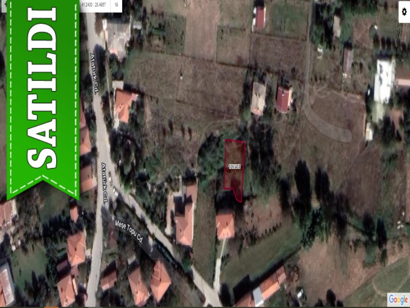Çatalca Çanakçada Satılık Arsa , 302 M2 Müstakil Merkezde 