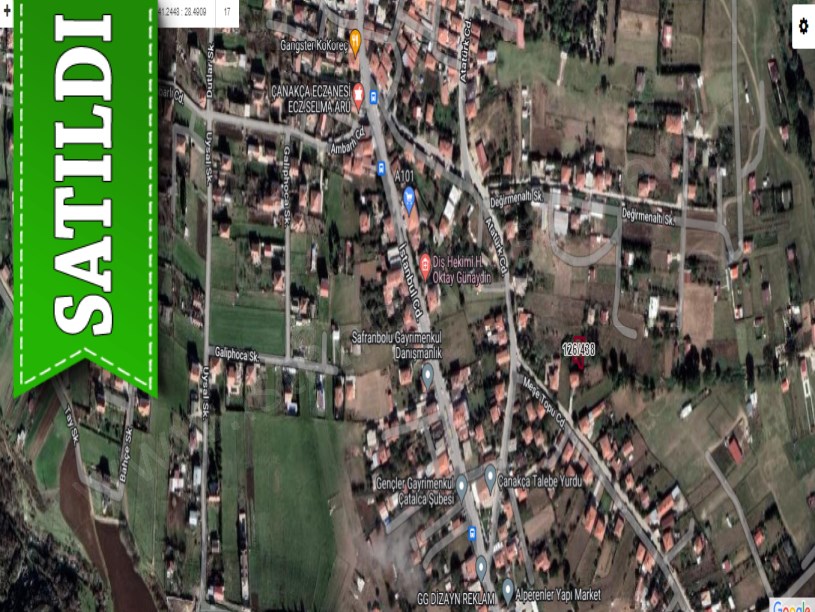 Çatalca Çanakçada Satılık Arsa , 302 M2 Müstakil Merkezde 