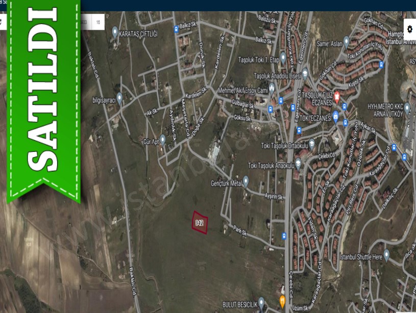 Arnavutköy Taşolukta Satılık Arsa , 650 m2 Evlere Yakın Yolu Var