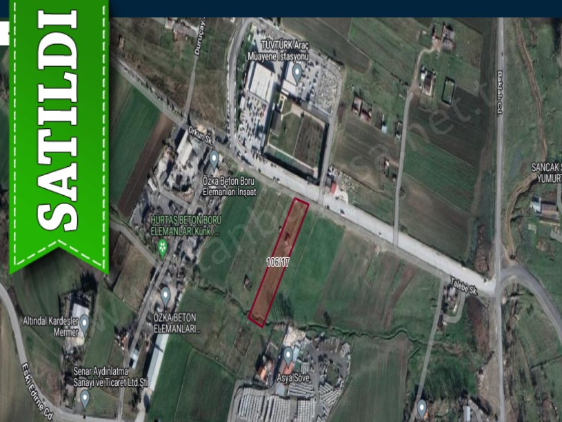 Arnavutköy Çilingirde Satılık Arsa ,  244 M2 Yola Cephe  Tüvtürk Karşısı 