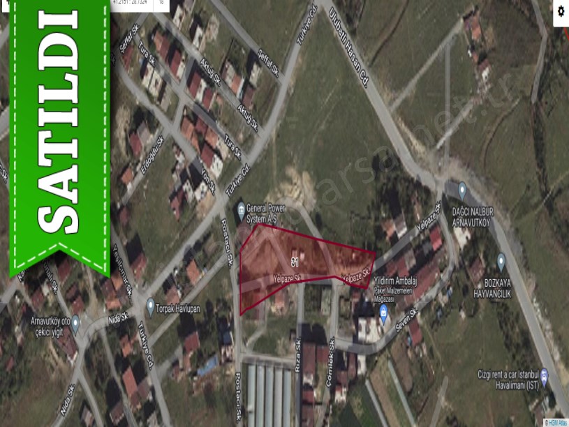Arnavutköy İmrahorda Satılık Arsa , 175 m2 Hisseli İmarlı