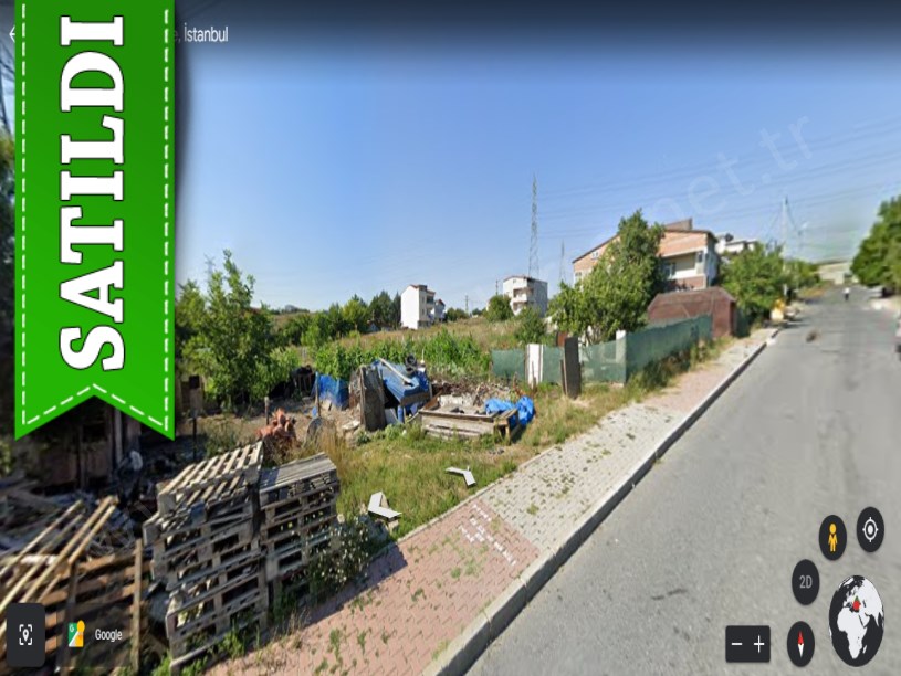 Arnavutköy Hadımköyde Satılık Arsa , 428 M2 Cadde Cephe Müstakil