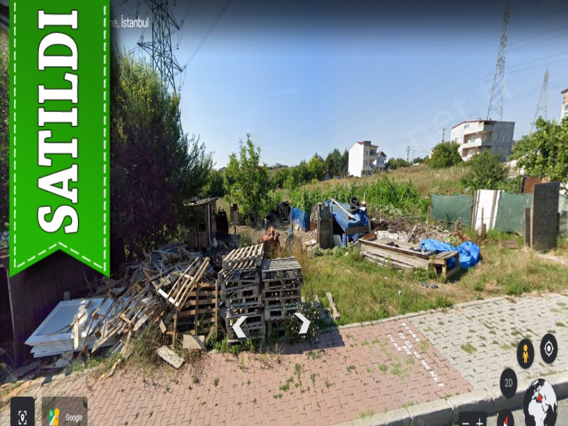 Arnavutköy Hadımköyde Satılık Arsa , 428 M2 Cadde Cephe Müstakil