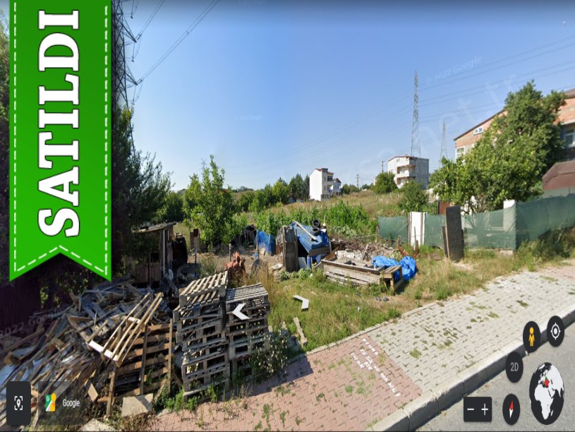 Arnavutköy Hadımköyde Satılık Arsa , 428 M2 Cadde Cephe Müstakil