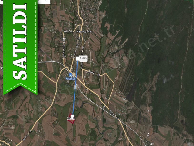 Çatalca Kabakçada Satılık Arsa , 500 m2 Yolu Var Hisseli Evlere Yakın