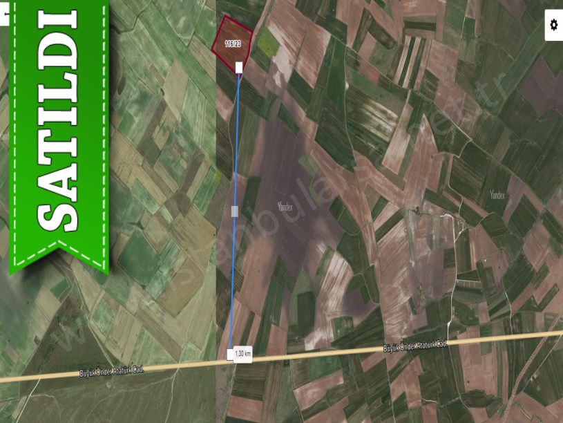 Tekirdağ Saray Yuvalıda Satılık Arsa , 1,356 m2 Yolu Var Hisseli 