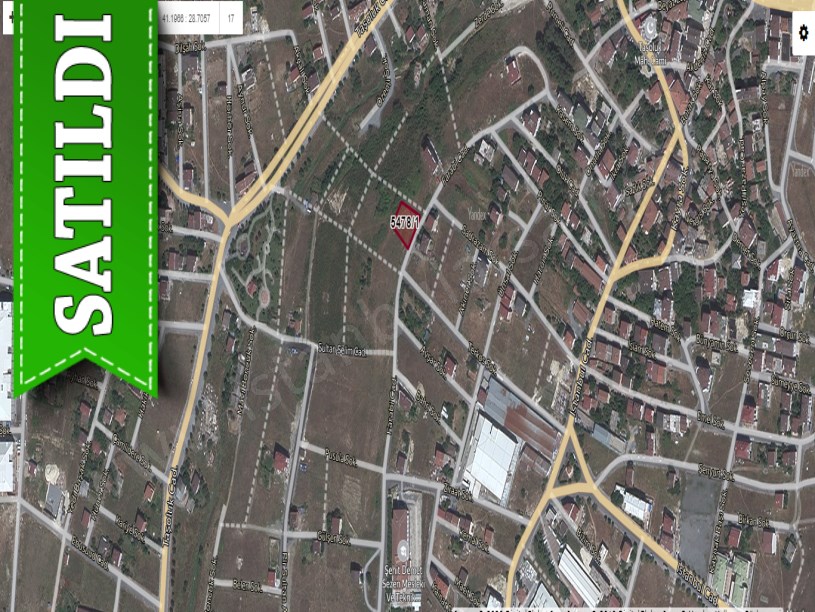 Arnavutköy Taşolukta Satılık Arsa , 854 M2 Cadde Cephe Müstakil İmarlı