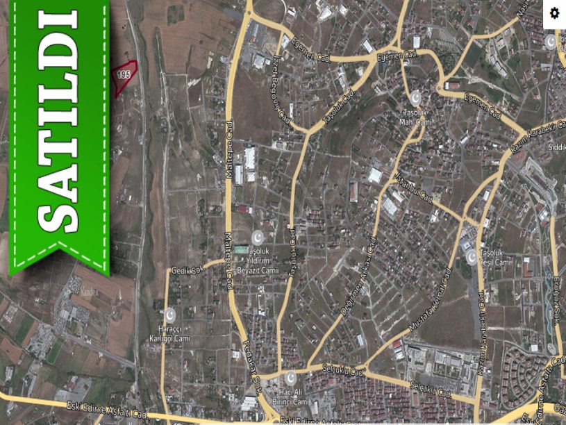 Arnavutköy Haraççıda Satılık Arsa , 230 m2 Baklalı Caddesine Cephe Çevrili