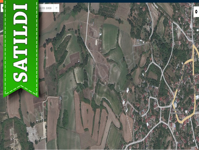 Arnavutköy Balabanda Satılık Arsa , 3,680 m2 Evlerin Yakını 