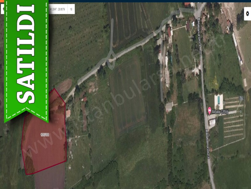 Arnavutköy Balabanda Satılık Arsa , 1,539 M2 Yolu Var Evlere Yakın