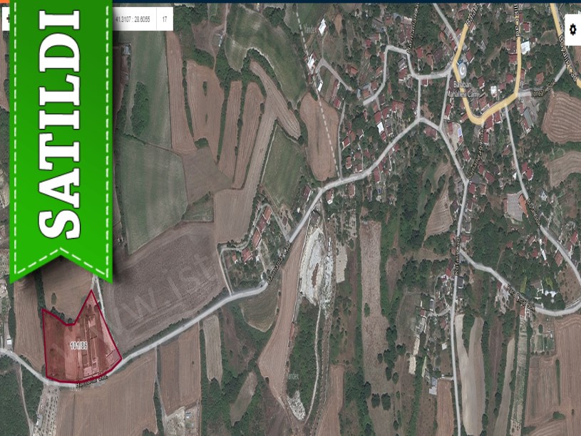 Arnavutköy Balabanda Satılık Arsa , 1,790 M2 Caddeye Cephe Evlerin Yakını