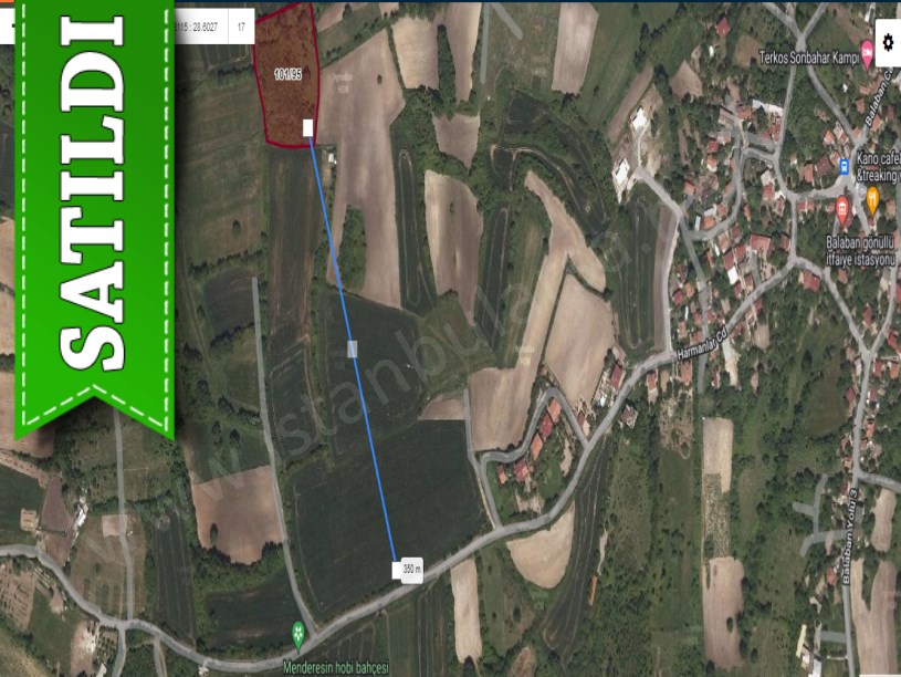 Arnavutköy Balabanda Satılık Arsa , 7,842 M2 Tek Tapu Müstakil 
