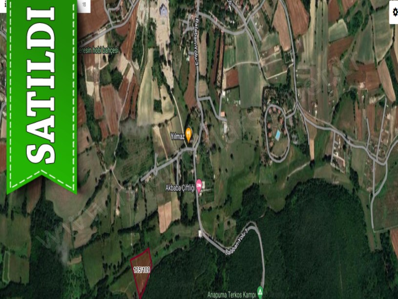 Arnavutköy Balabanda Satılık Arsa , 2,846 M2 Yolu Var Hisseli 