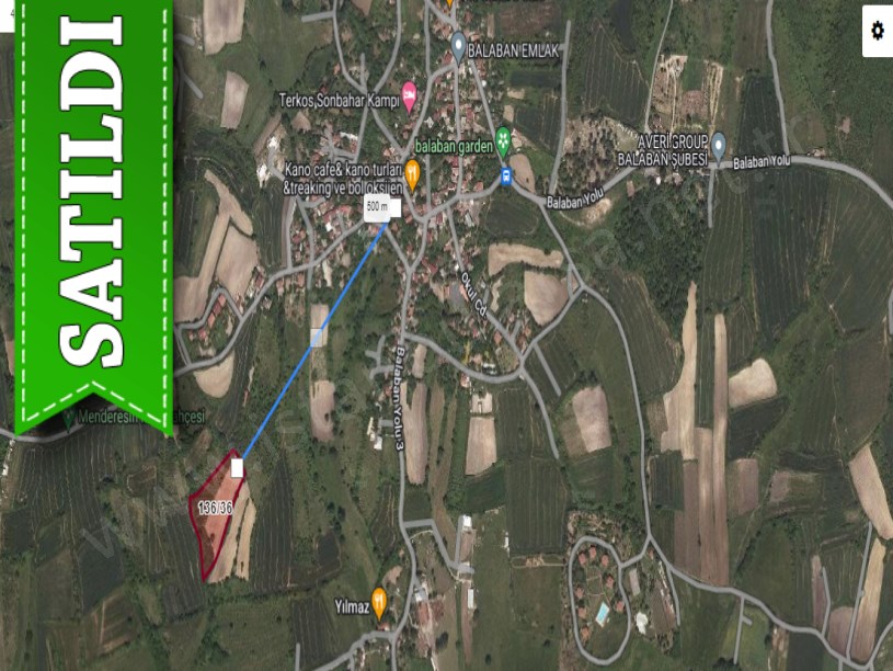 Arnavutköy Balabanda Satılık Arsa , 3,360 M2 Yolu Var 