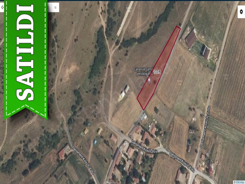 Tekirdağ Hayrabolu Danişmentte Satılık Arsa , 560 m2 Merkezde Hisseli