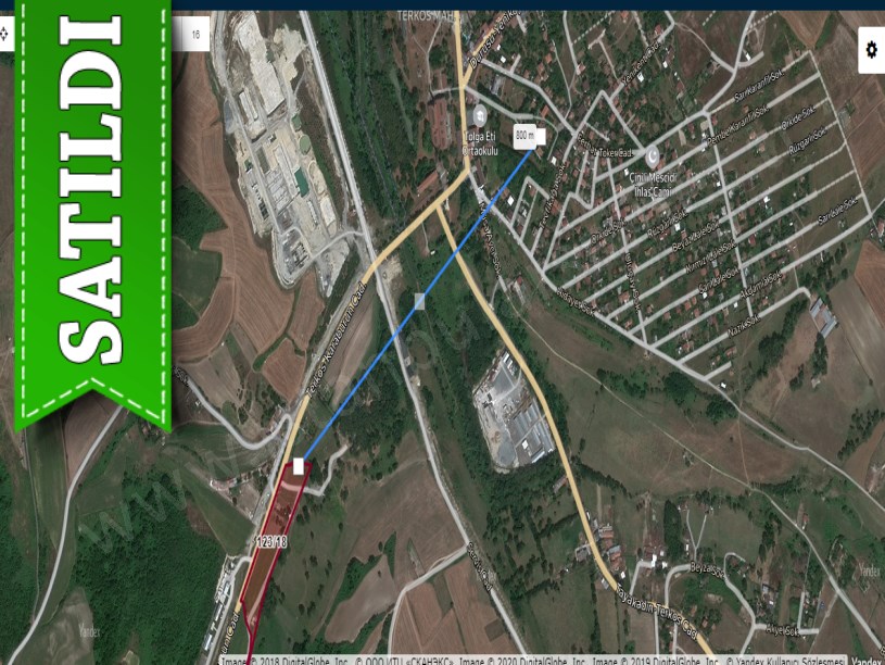Arnavutköy Baklalıda Satılık Arsa , 704 M2 Hisseli Terkos Karaburun Caddesine Cephe