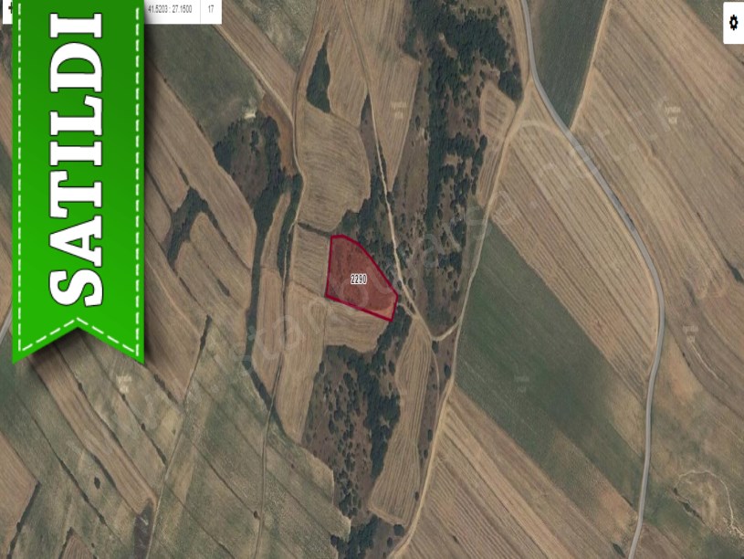 Kırklareli Babaeski Yeniköyde Satılık Tarla , 5,350 M2 Müstakil Yolu Var