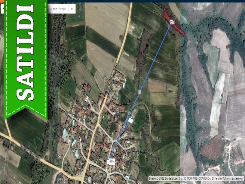Kırklareli Babaeski Yeniköyde Satılık Tarla , 1,270 M2 Müstakil Merkeze Yakın 