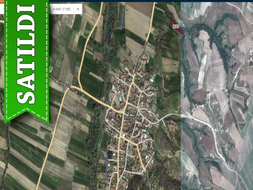 Kırklareli Babaeski Yeniköyde Satılık Tarla , 1,270 M2 Müstakil Merkeze Yakın 