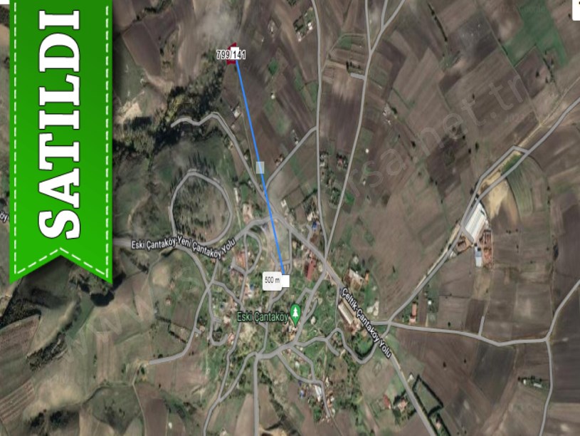 Silivri Balaban,da Satılık Tarla ,  790 m2 Müstakil  Evlere Yakın Yolu Var