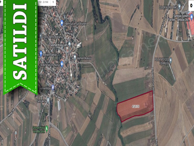 Silivri Büyükkılıçta Satılık Arsa , 500 m2 Asfalt Caddeye Cephe 