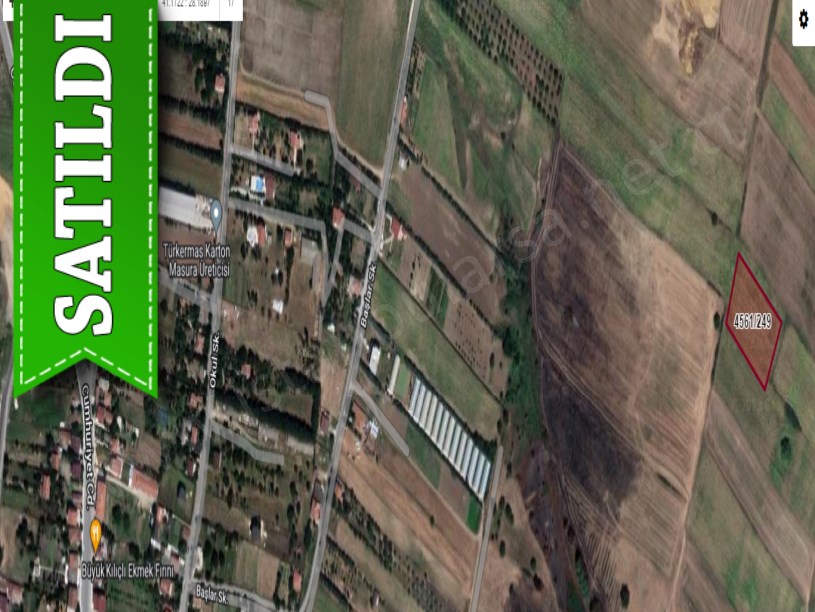 Silivri Büyükkılıçta Satılık Tarla , 3,900 m2 Müstakil Yerleşime Yakın